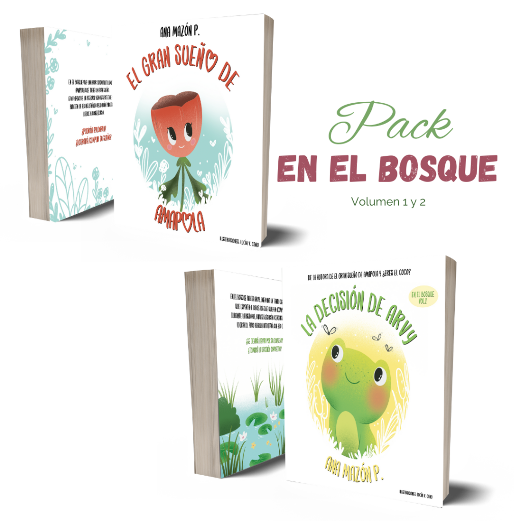 PACK INFANTIL: Amapola y Arvy